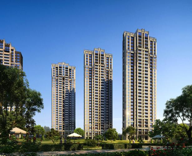 [方案][广东]高层新古典风格低密度塔式住宅建筑设计方案文本 vip